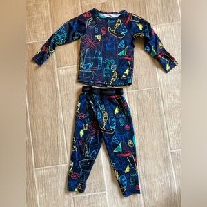 Burton 3T lightweight base layer-long sleeve top and bottom